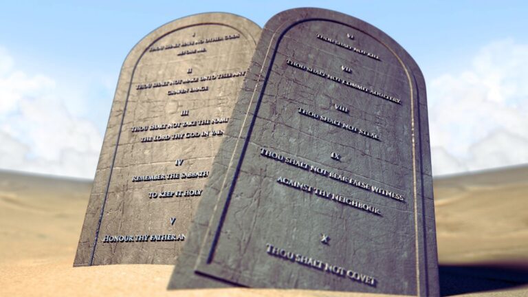 I dieci comandamenti senza effetti digitali: il trucco sorprendente per la spartizione delle acque