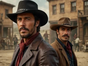 Ogni ingresso in C’era una volta il West anticipa il destino dei personaggi, ma pochi se ne accorgono