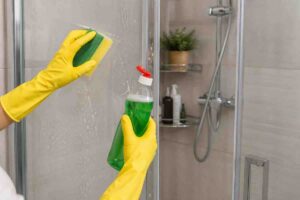 Pulizia doccia
